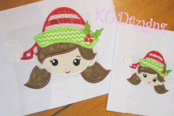 Cute Girl Elf Face Review for Small Business Merch