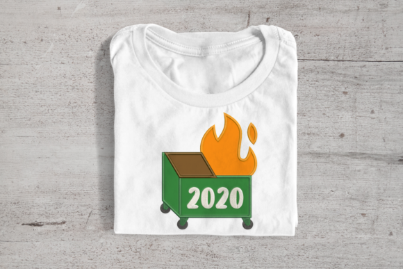 Dumpster Fire Applique: A Designer's Review for Boutique Sweatshirts