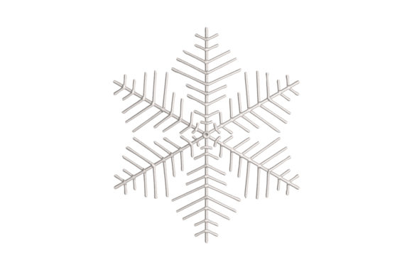 Fluffy Snowflake Design Review for Branded Merch