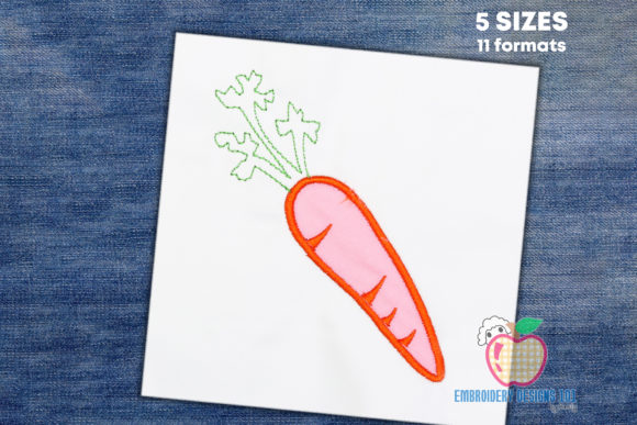Fresh Orange Carrot Applique: A Designer's Review