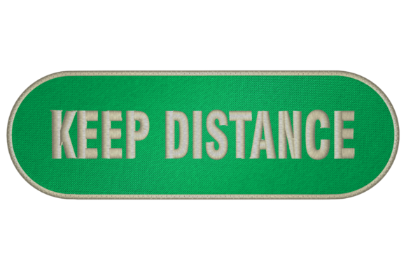 Keep Distance: A Designer's Review for Boutique Sweatshirt Embroidery